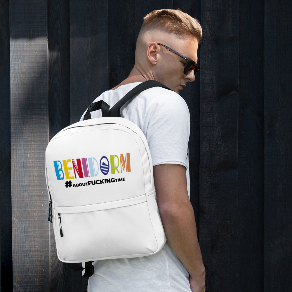 Benidorm Backpack (special limited #aboutfuckingtime edition)